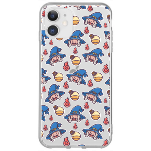 Apple iPhone 12 Mini Sweet Witch Transparent Silicone TPU Θήκη