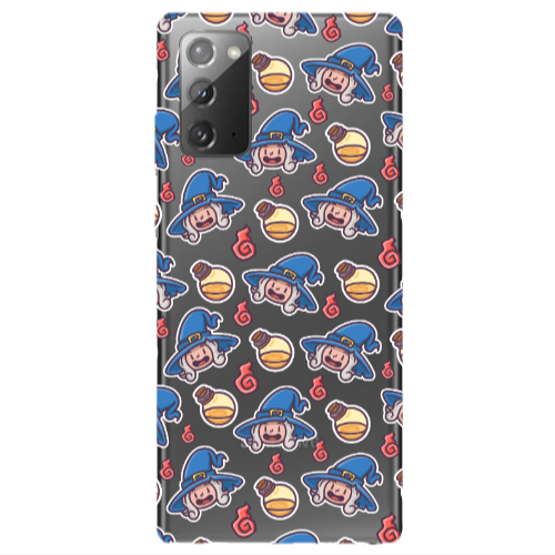 Samsung Note 20 Sweet Witch Transparent Silicone TPU Θήκη