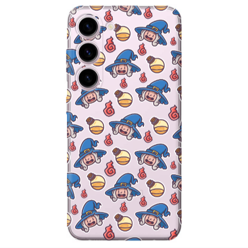 Samsung S23 Plus Sweet Witch Transparent Silicone TPU Θήκη