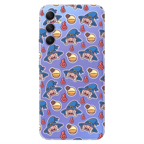 Samsung A34 Sweet Witch Transparent Silicone TPU Θήκη