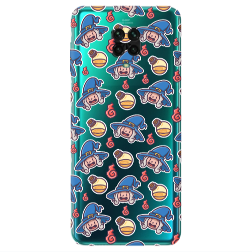 Xiaomi Redmi Note 9S Sweet Witch Transparent Silicone TPU Θήκη