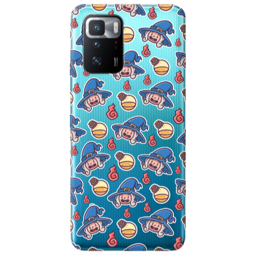 Xiaomi Poco X3 GT Sweet Witch Transparent Silicone TPU Θήκη