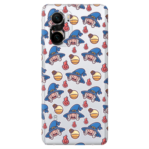 Xiaomi Poco F3 Sweet Witch Transparent Silicone TPU Θήκη