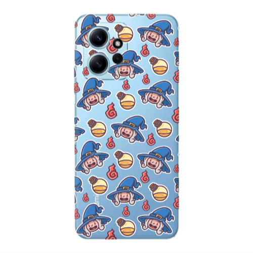 Xiaomi Redmi Note 12 4G Sweet Witch Transparent Silicone TPU Θήκη