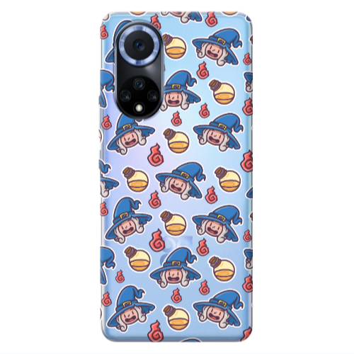 Huawei Nova 9 Sweet Witch Transparent Silicone TPU Θήκη