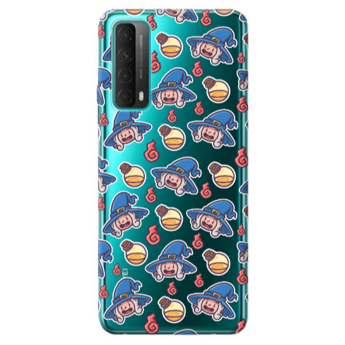 Huawei P Smart 2021 Sweet Witch Transparent Silicone TPU Θήκη