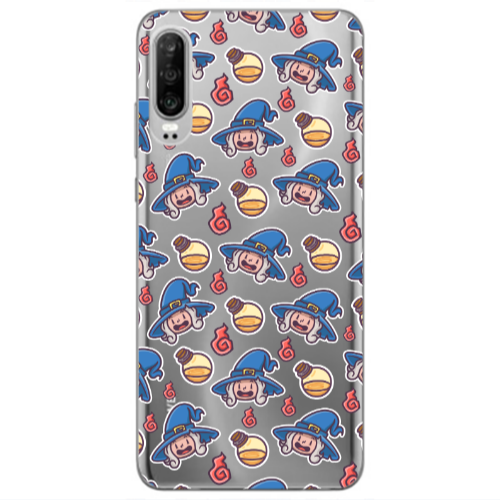 Huawei P30 Sweet Witch Transparent Silicone TPU Θήκη