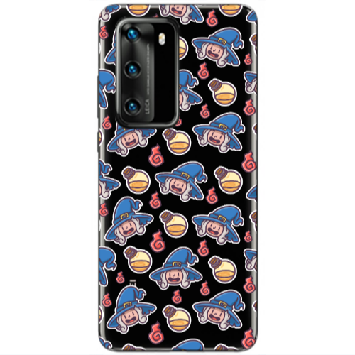 Huawei P40 Sweet Witch Transparent Silicone TPU Θήκη