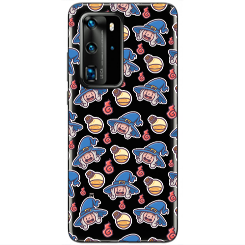 Huawei P40 Pro Sweet Witch Transparent Silicone TPU Θήκη