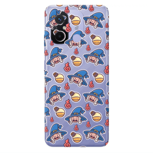 Xiaomi Redmi 12C Sweet Witch Transparent Silicone TPU Θήκη