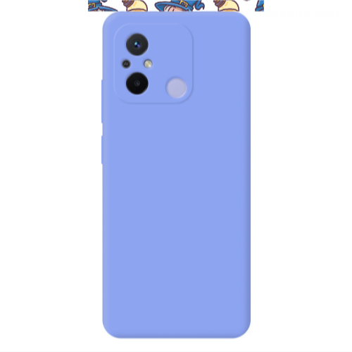 Xiaomi Redmi 12C Sweet Witch Light Purple Colored Silicone TPU Θήκη