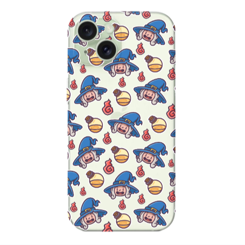 Apple iPhone 15 Sweet Witch Transparent Silicone TPU Θήκη