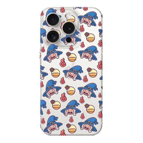 Apple iPhone 15 Pro Sweet Witch Transparent Silicone TPU Θήκη
