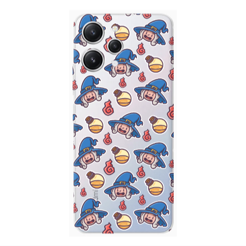 Xiaomi Redmi 12 Sweet Witch Transparent Silicone TPU Θήκη