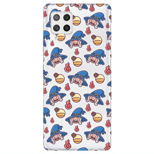 Samsung A42 5G Sweet Witch Transparent Silicone TPU Θήκη