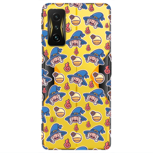 Xiaomi Poco F4 Gt Sweet Witch Transparent Silicone TPU Θήκη
