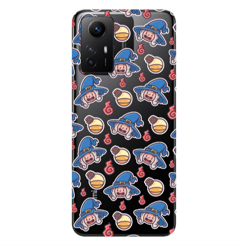 Xiaomi Redmi Note 12s Sweet Witch Transparent Silicone TPU Θήκη