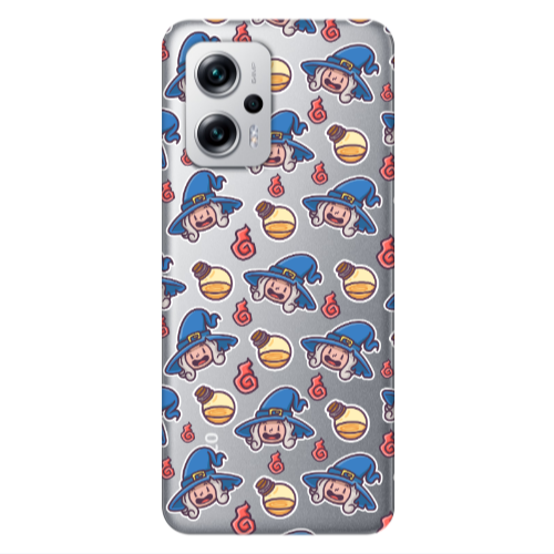 Xiaomi Poco X4 GT Sweet Witch Transparent Silicone TPU Θήκη