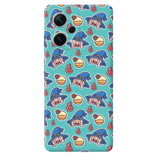 Xiaomi Poco X5 Sweet Witch Turquoise Colored Silicone TPU Θήκη