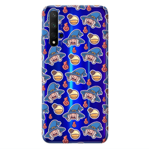 Huawei Nova 5 T Sweet Witch Transparent Silicone TPU Θήκη
