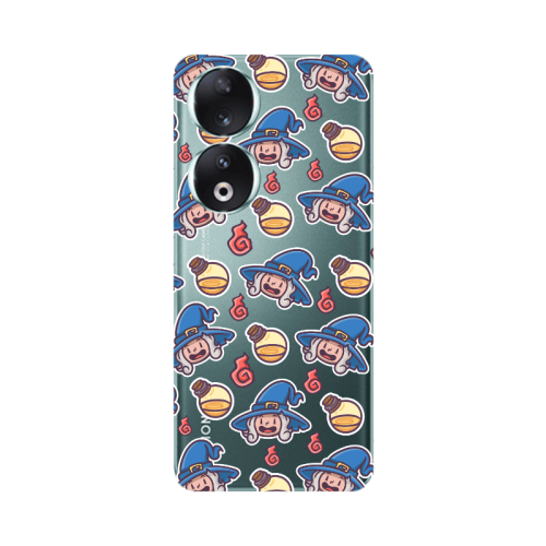 Honor 90 5G Sweet Witch Transparent Silicone TPU Θήκη