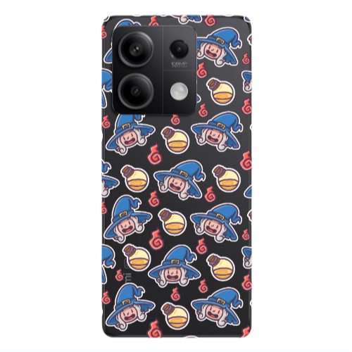 Xiaomi Redmi Note 13Pro 5G Sweet Witch Transparent Silicone TPU Θήκη