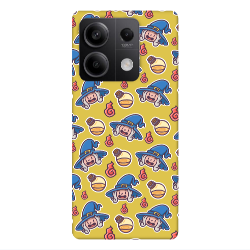 Xiaomi Redmi Note 13Pro 5G Sweet Witch Yellow Colored Silicone TPU Θήκη