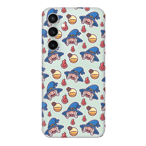 Samsung S24 FE Sweet Witch Transparent Silicone TPU Θήκη