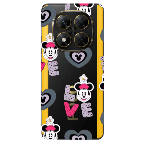 Xiaomi Poco X7 Minnie Transparent Silicone TPU Θήκη