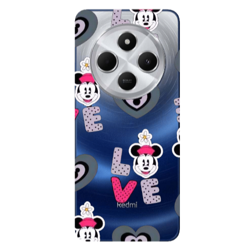Xiaomi Redmi 14c Minnie Transparent Silicone TPU Θήκη