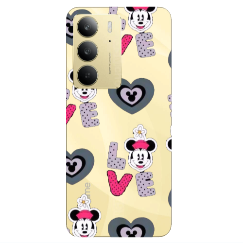 Realme C 75 Minnie Transparent Silicone TPU Θήκη