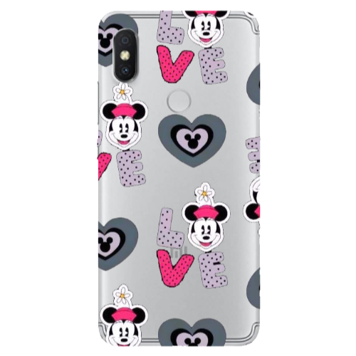 Xiaomi Redmi S2 Minnie Transparent Silicone TPU Θήκη