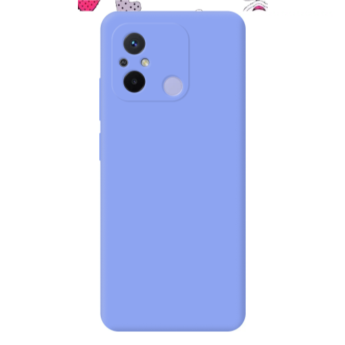 Xiaomi Redmi 12C Minnie Light Purple Colored Silicone TPU Θήκη