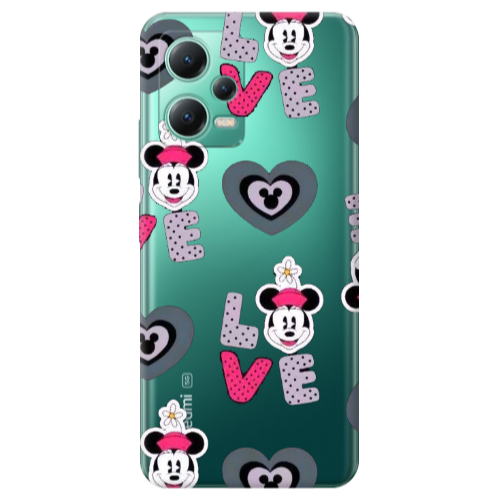 Xiaomi Redmi Note 12 Pro Plus 5G Minnie Transparent Silicone TPU Θήκη