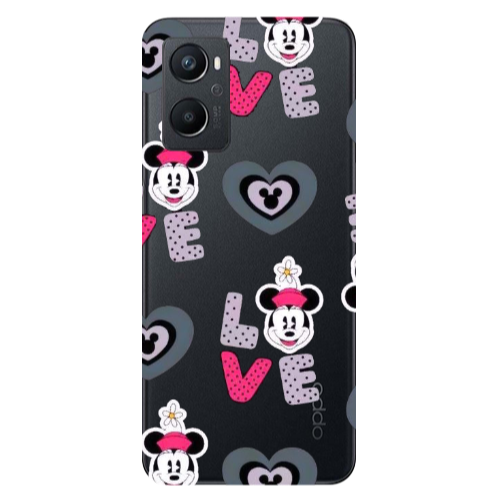 Oppo A 96 Minnie Transparent Silicone TPU Θήκη