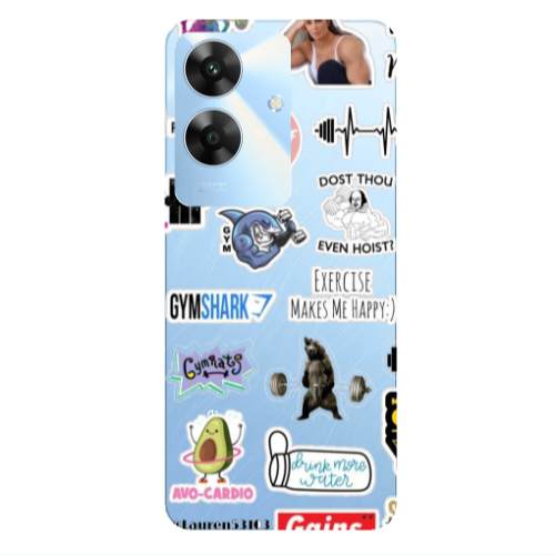 Realme Note 60 Mixed up 2 Transparent Silicone TPU Θήκη
