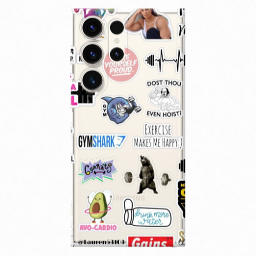 Samsung S25 Ultra Mixed up 2 Transparent Silicone TPU Θήκη