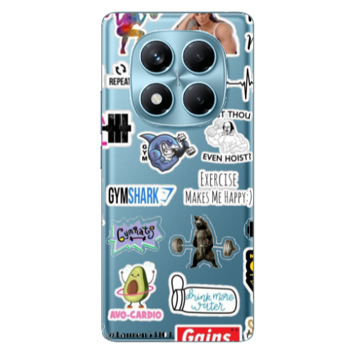 Xiaomi Redmi Note 14 Pro Mixed up 2 Transparent Silicone TPU Θήκη
