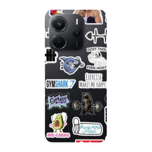 Xiaomi Redmi Note 14 Mixed up 2 Transparent Silicone TPU Θήκη