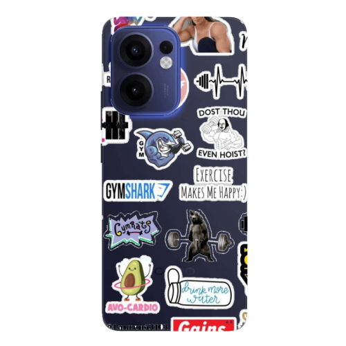 Oppo Reno13 FS Mixed up 2 Transparent Silicone TPU Θήκη
