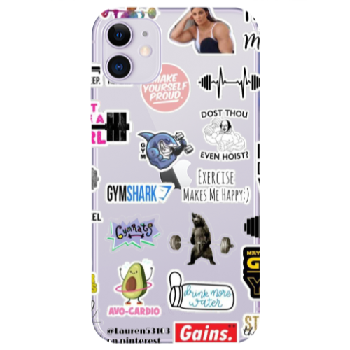 Apple iPhone 11  Mixed up 2 Transparent Silicone TPU Θήκη