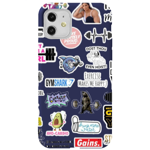 Apple iPhone 11  Mixed up 2 Dark blue Colored Silicone TPU Θήκη