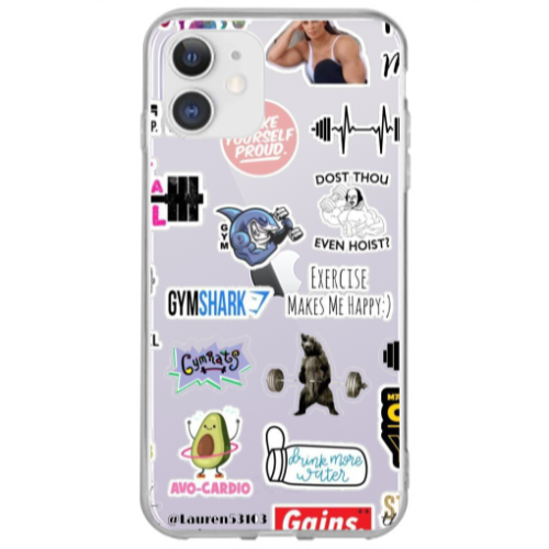Apple iPhone 12 Mixed up 2 Transparent Silicone TPU Θήκη