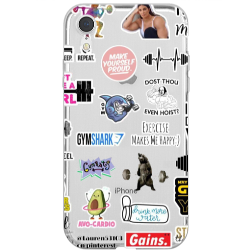 Apple iPhone Xr Mixed up 2 Transparent Silicone TPU Θήκη