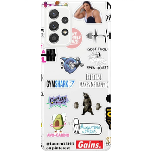 Samsung A52 Mixed up 2 Transparent Silicone TPU Θήκη
