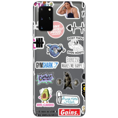 Samsung S20 Plus Mixed up 2 Transparent Silicone TPU Θήκη
