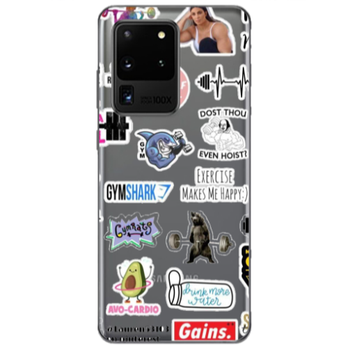 Samsung S20 Ultra Mixed up 2 Transparent Silicone TPU Θήκη