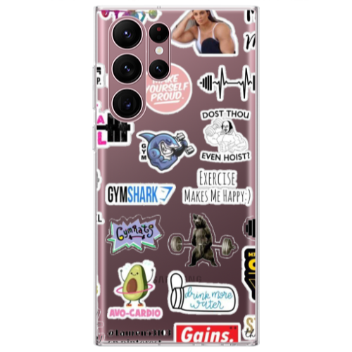 Samsung S22 Ultra Mixed up 2 Transparent Silicone TPU Θήκη