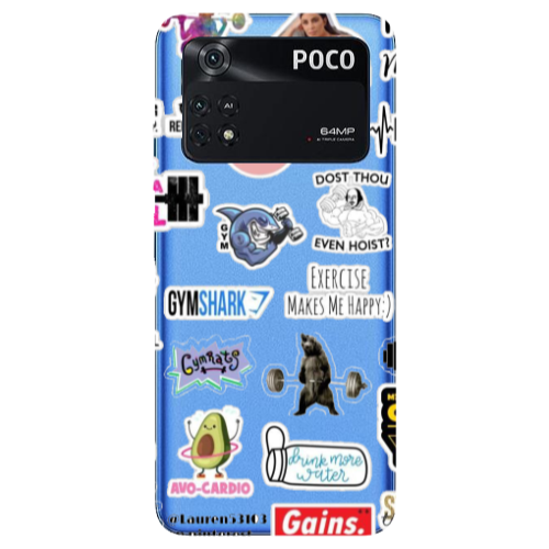 Xiaomi Poco M4 Pro 4G Mixed up 2 Transparent Silicone TPU Θήκη
