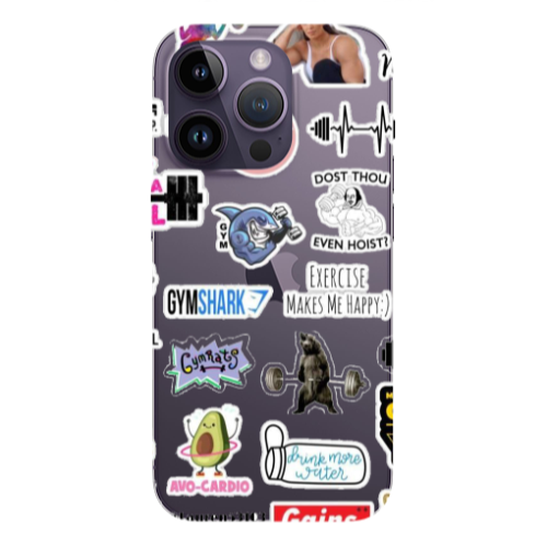 Apple iPhone 14 Pro  Mixed up 2 Transparent Silicone TPU Θήκη